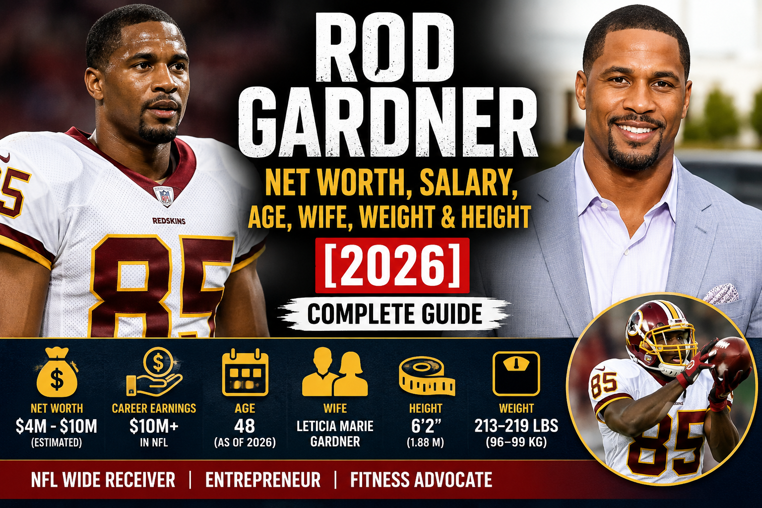 Rod Gardner Net Worth